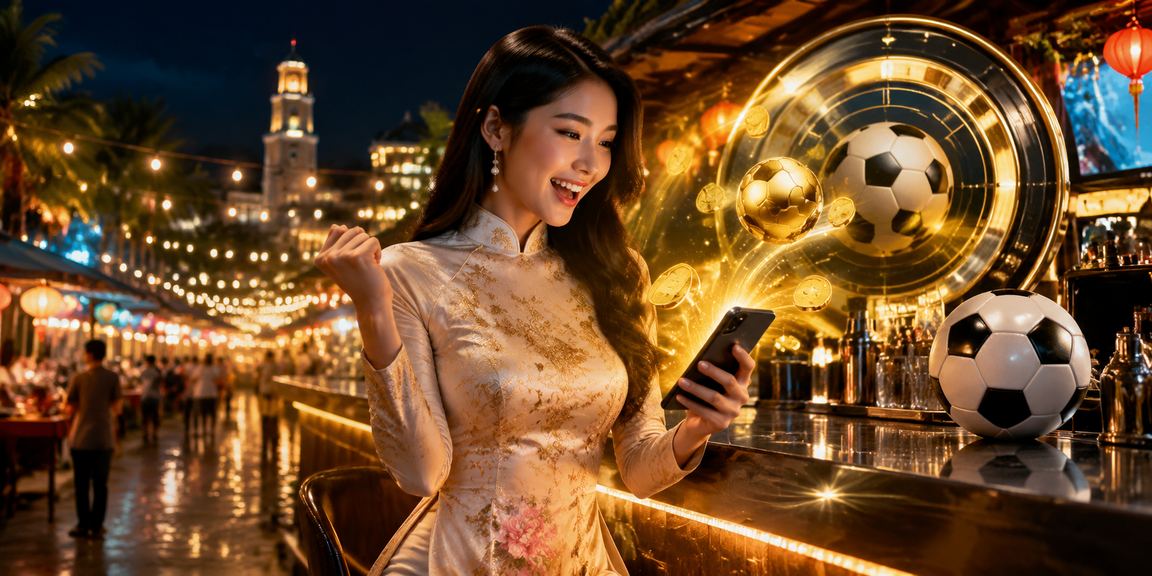 Trình duyệt di động tại Phú Quốc đang hiển thị trang cá cược thể thao